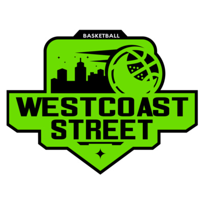 Westcoast Street Basketball logo template Miniatura