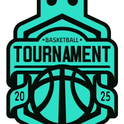 Tournament Basketball logo template 03 Miniatura
